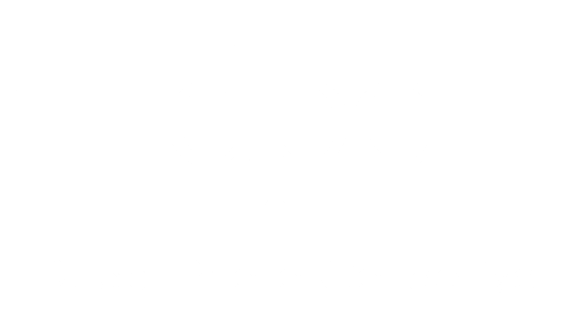 Dubai Photo Collective Logo White